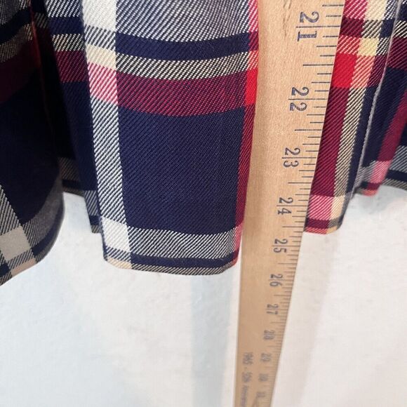 Pendleton Vintage Skirt Plaid Midi Pleated School Academia Size 10 High Waist - Picture 6 of 7